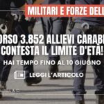 3.852 allievi carabinieri