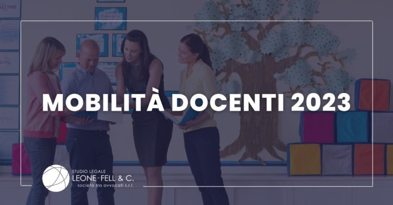 mobilità docenti 2023