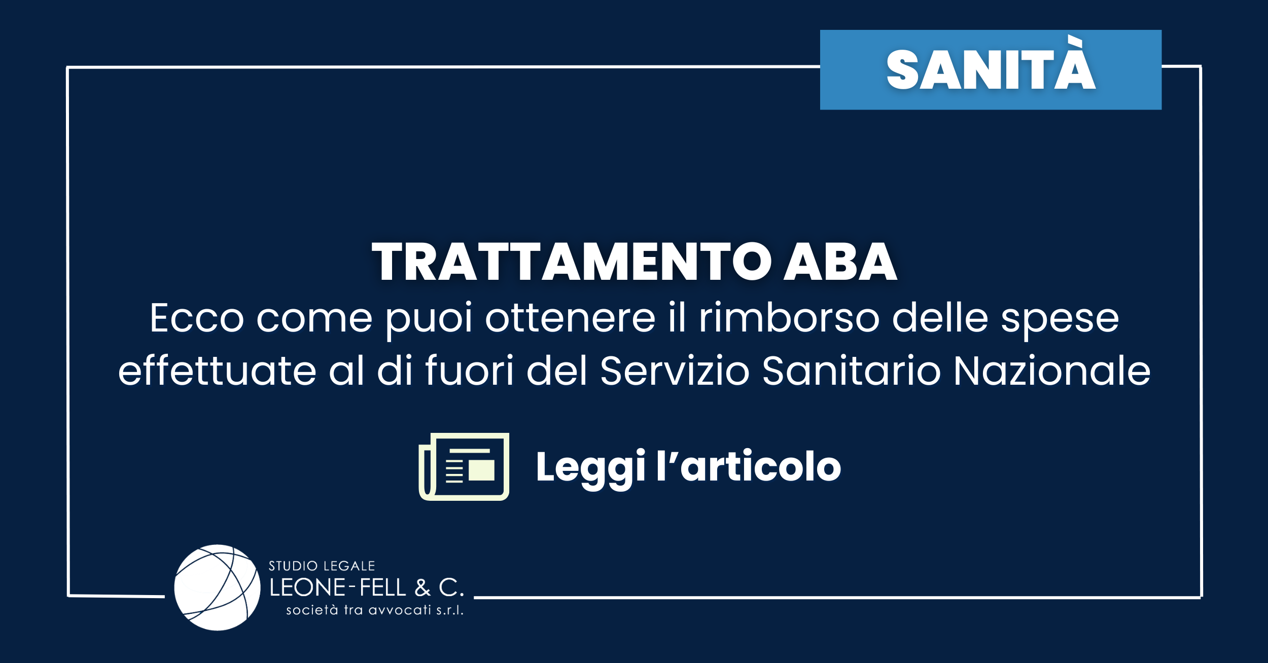 Rimborso spese trattamento ABA