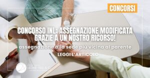 ricorso assegnazione 104