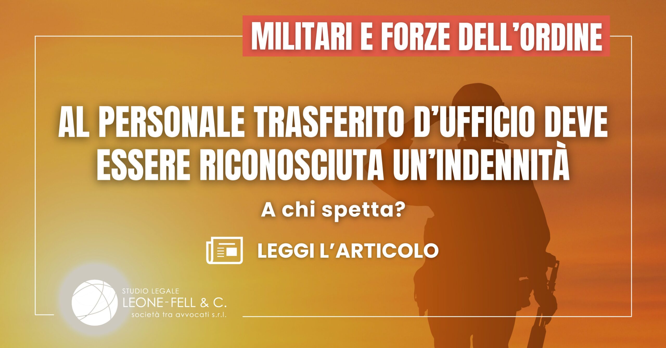 indennità trasferimento ufficio