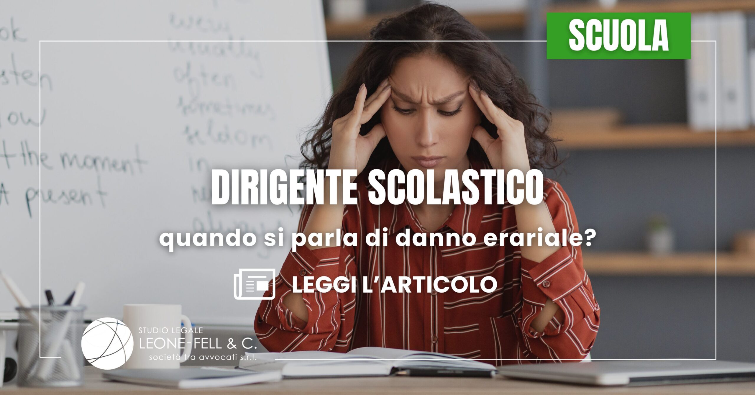 dirigente scolastico danno erariale