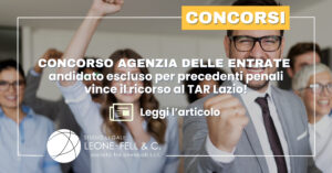 Concorso agenzia entrate