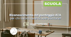punteggio ata paritarie