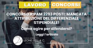 ripam differenziale stipendiale