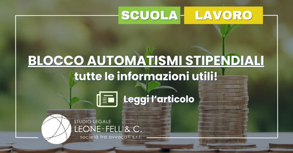 blocco automatismi stipendiali