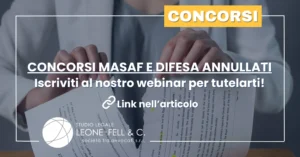 concorsi annullati masaf difesa