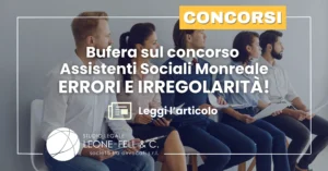 concorso monreale assistenti sociali
