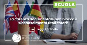 docenti carenza documentale