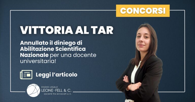 diniego abilitazione scientifica