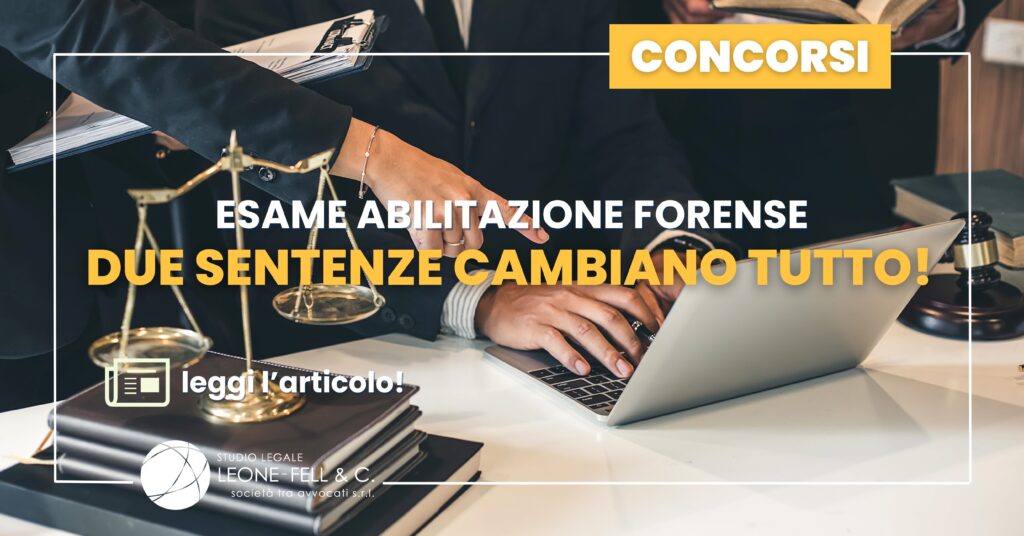 abilitazione forense ricorso