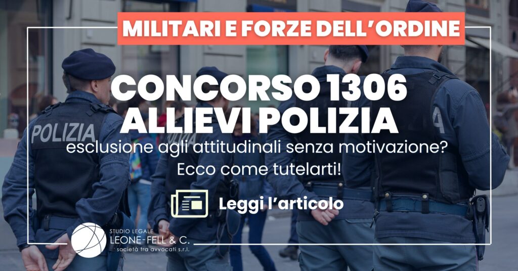 allievi agenti esclusione