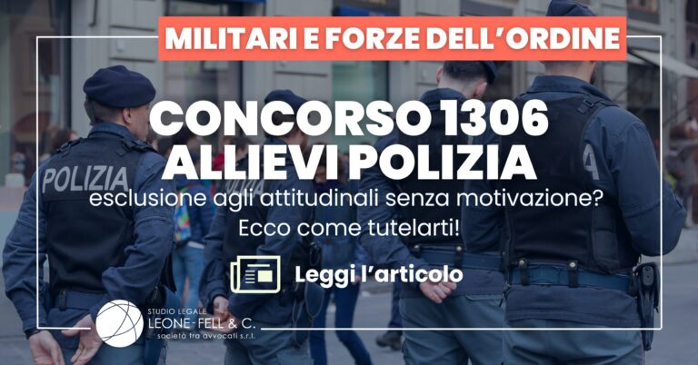 allievi agenti esclusione
