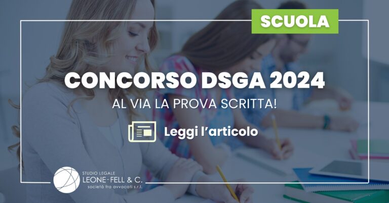 concorso dsga
