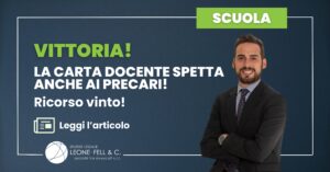 ricorso carta docente