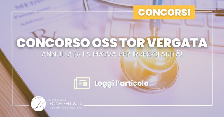 ricorso concorso oss