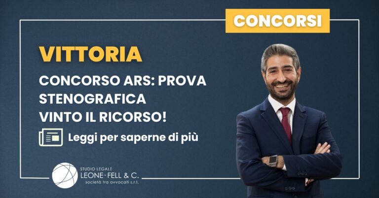 Ars stenografia ricorso