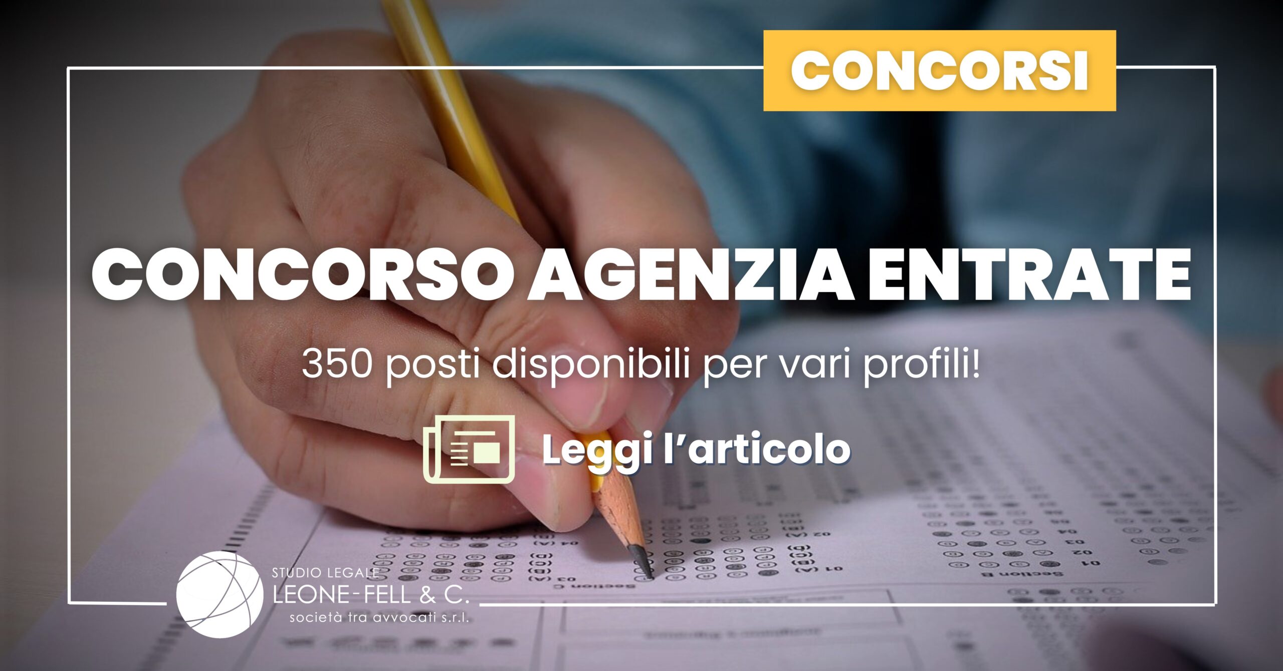 agenzia entrate concorso