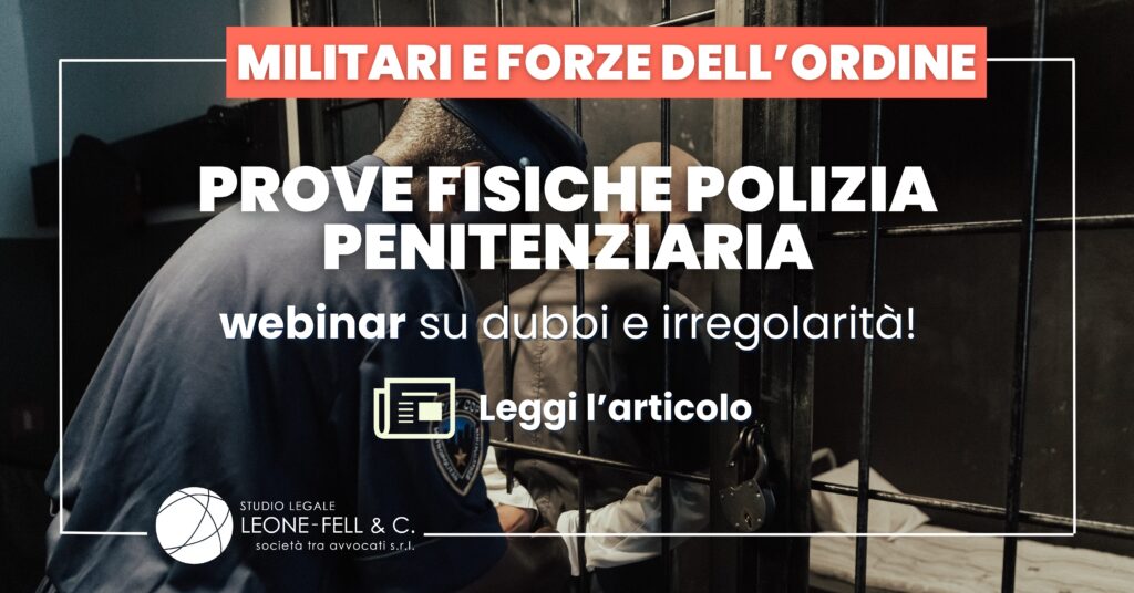 ricorso prove psicofisiche