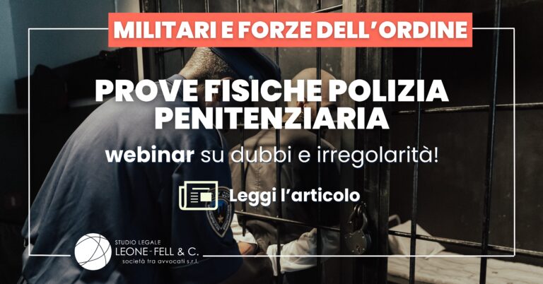 ricorso prove psicofisiche