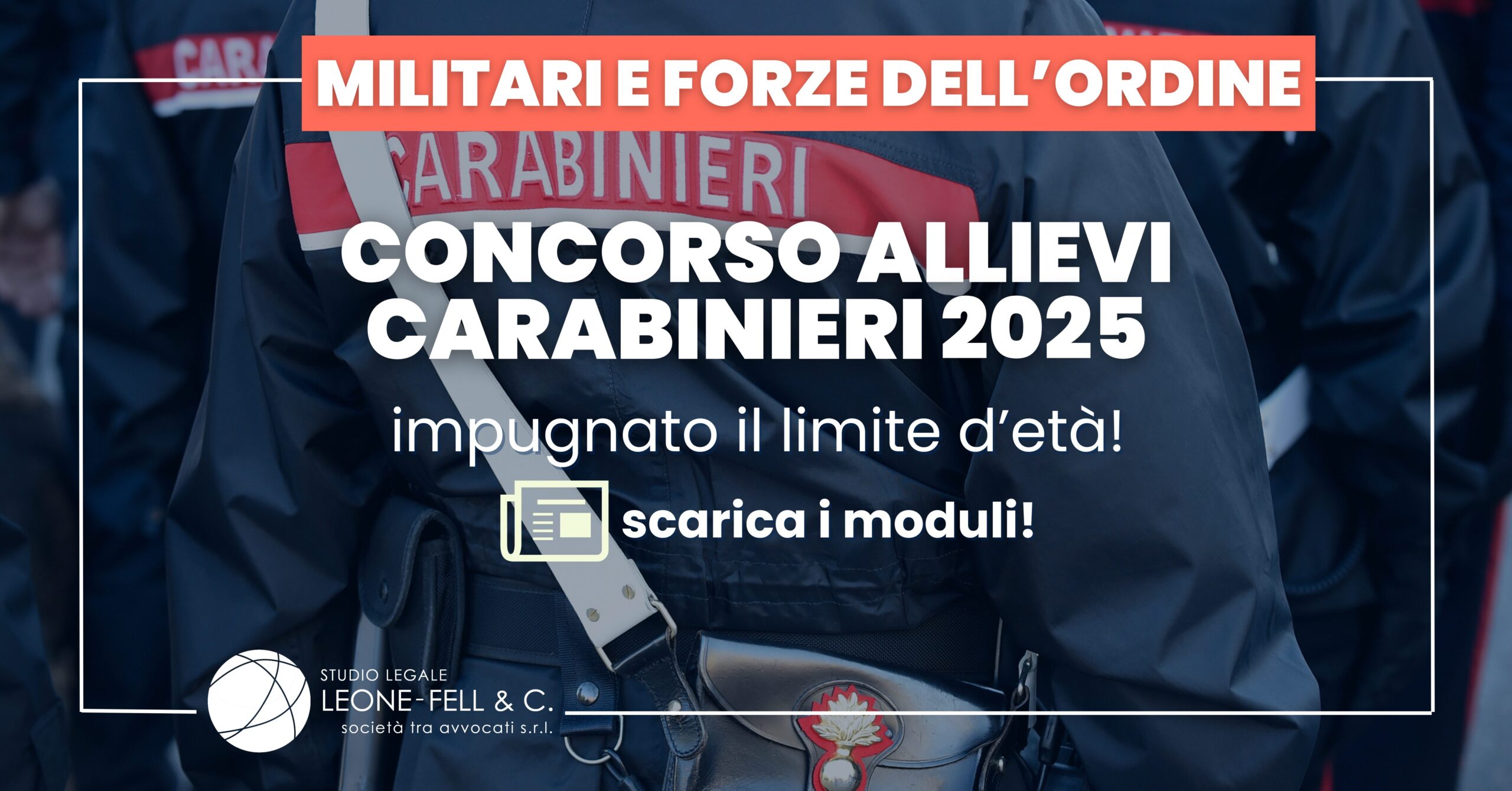 carabinieri ricorso limite età