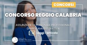 concorso reggio calabria