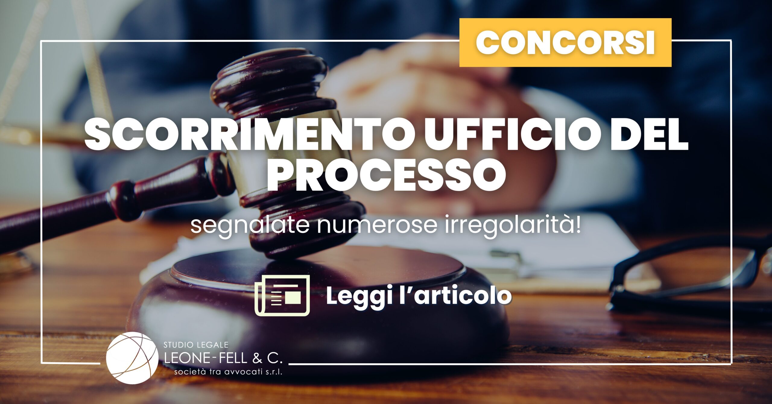 scorrimento graduatoria ufficio processo