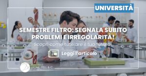semestre filtro problemi