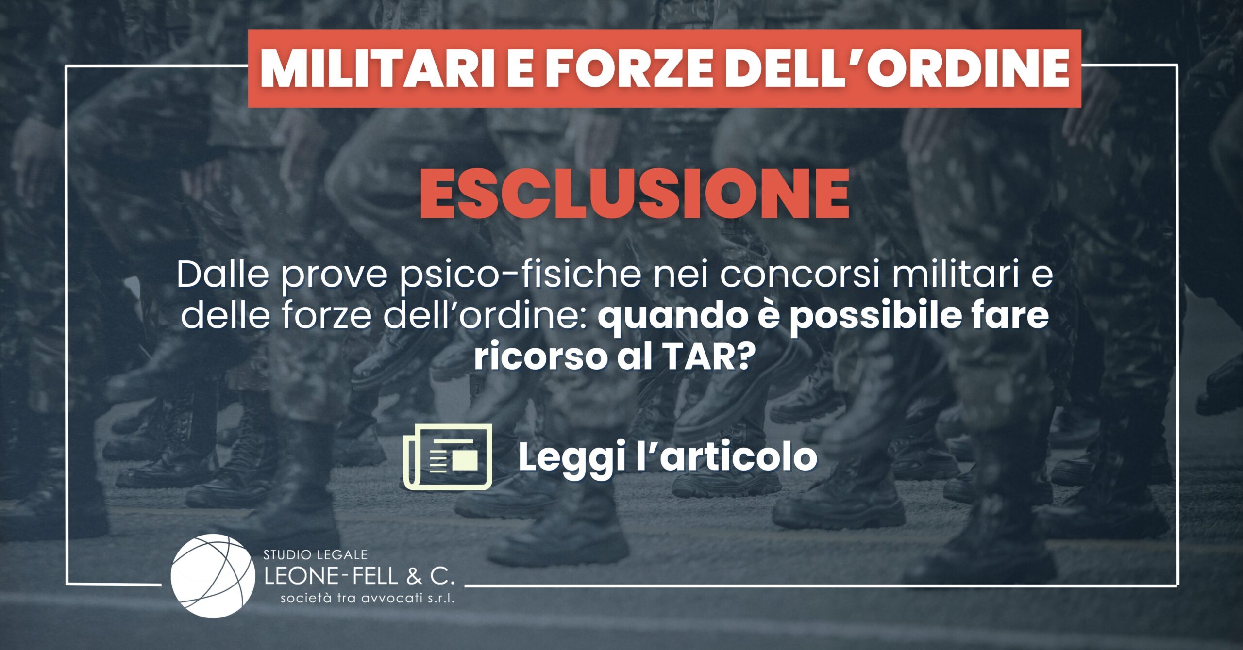 Esclusione prove psicofisiche militari