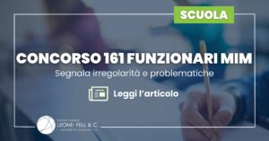 Concorso 161 Funzionari MIM