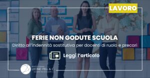 Ferie non godute docenti