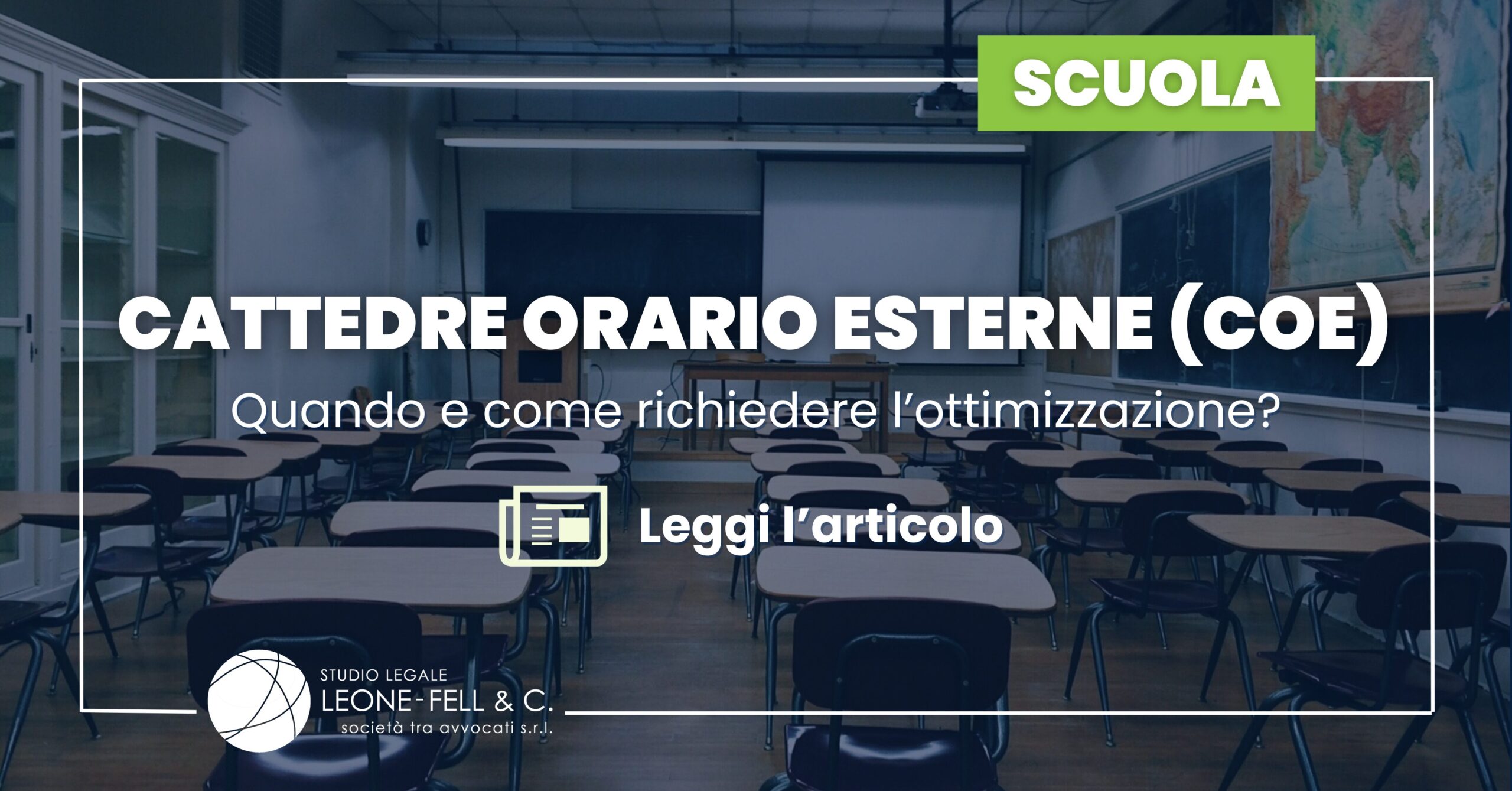 Cattedre Orario Esterne