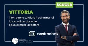 Titolo Estero Scuola