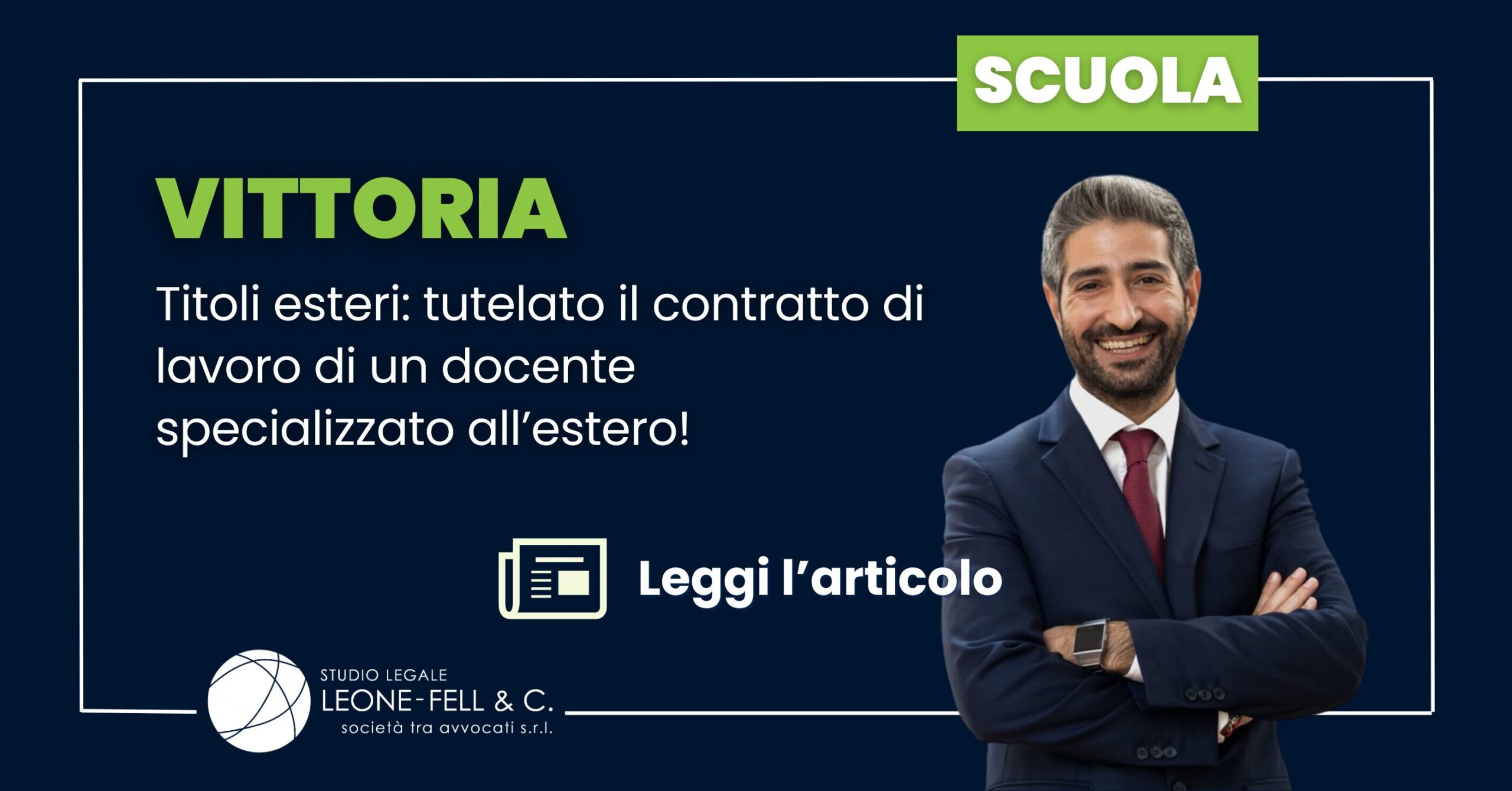 Titolo Estero Scuola