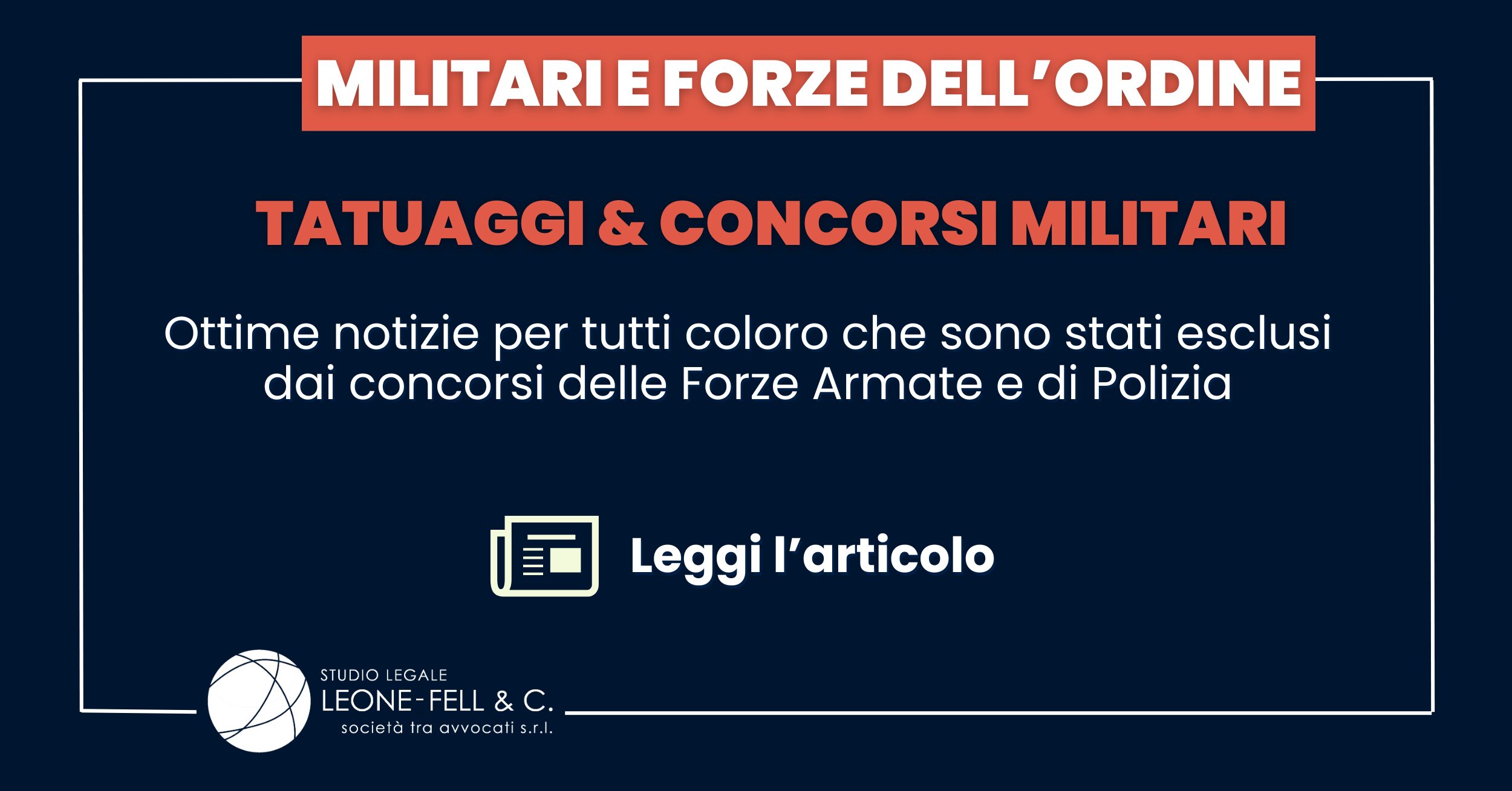 Esclusione concorso per tatuaggio