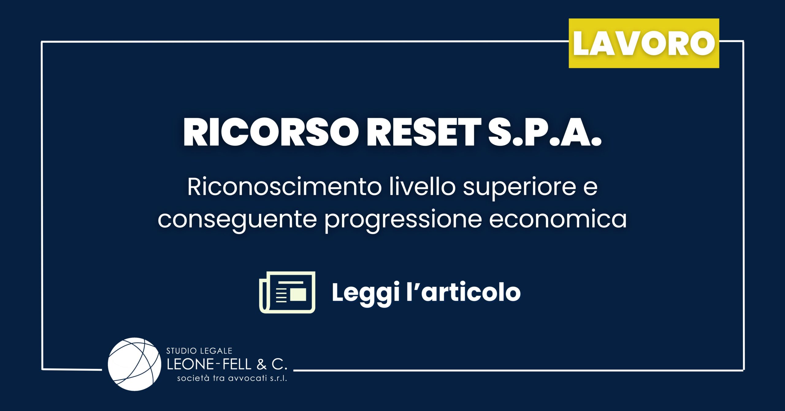 Riconoscimento livello superiore Reset