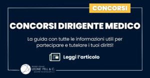 Concorso dirigente medico