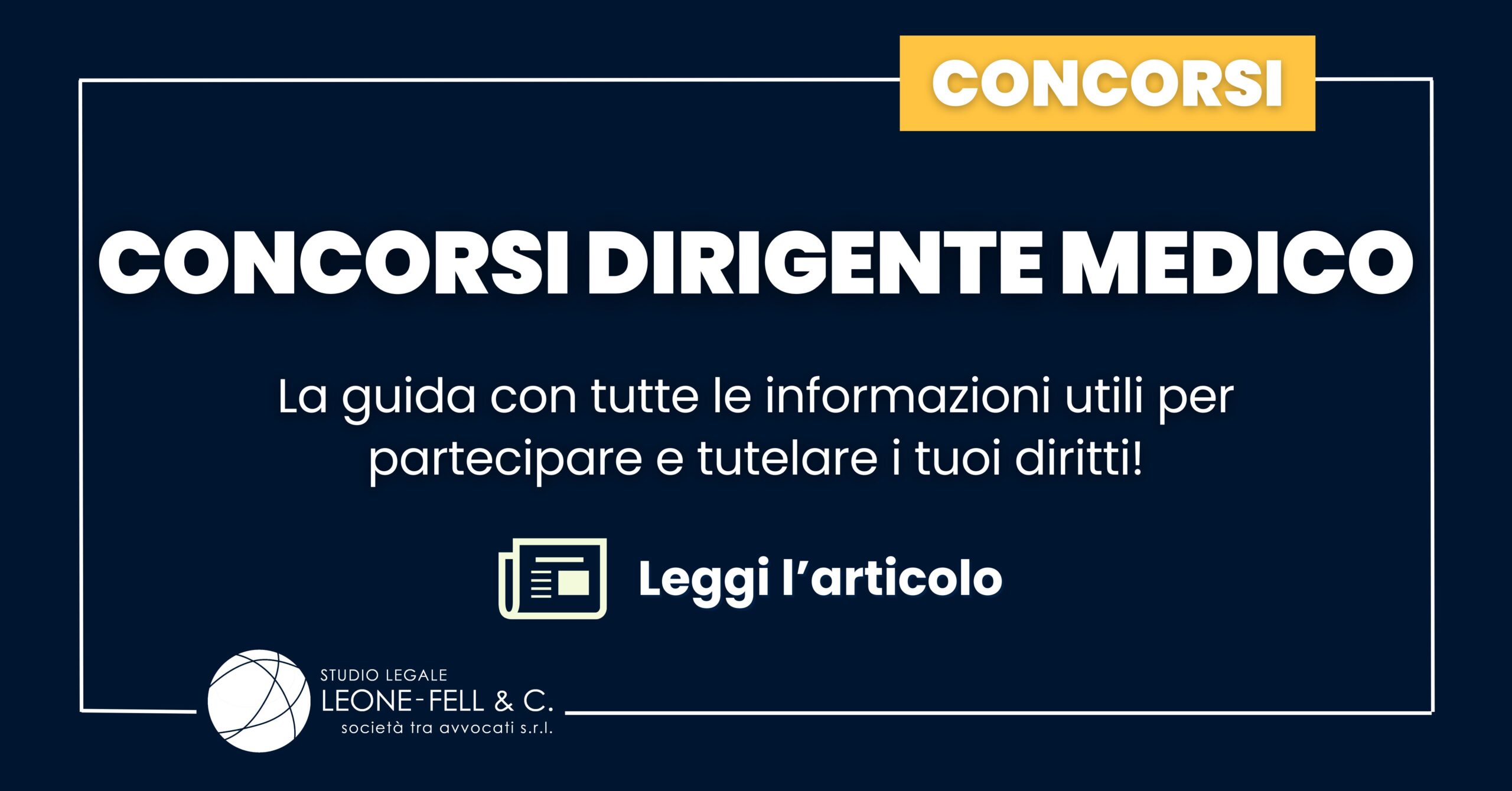 Concorso dirigente medico