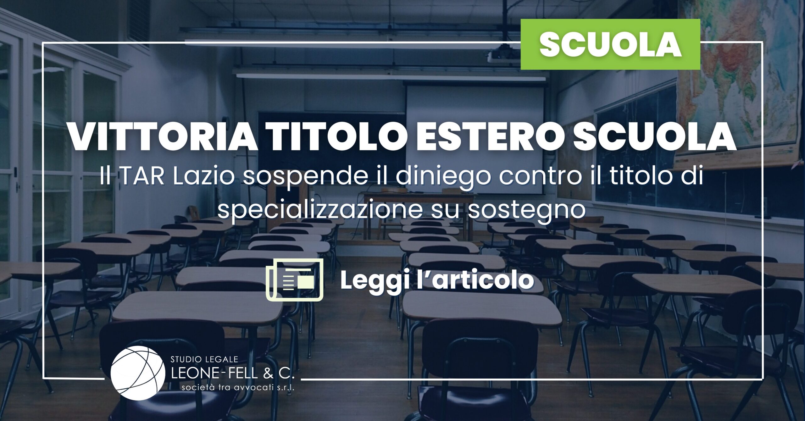 Titoli esteri scuola