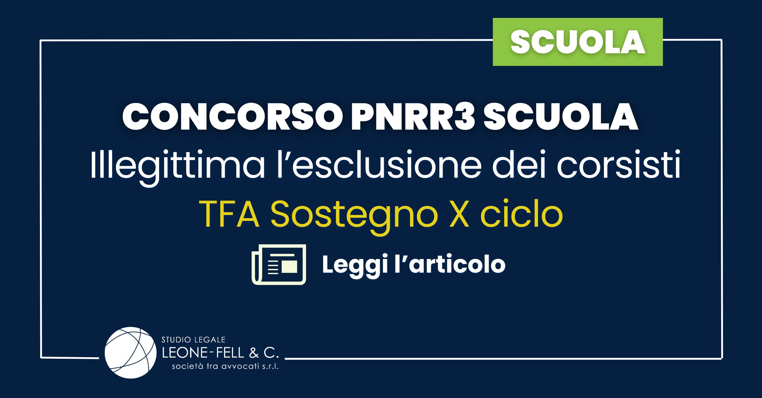 Concorso PNRR3 Scuola