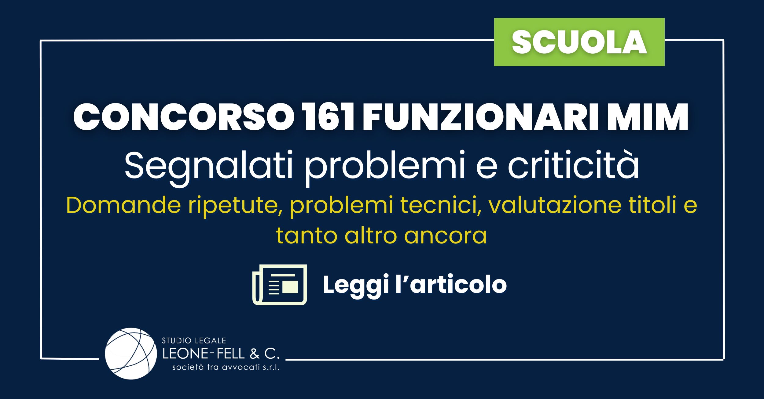 Concorso 161 Funzionari MIM