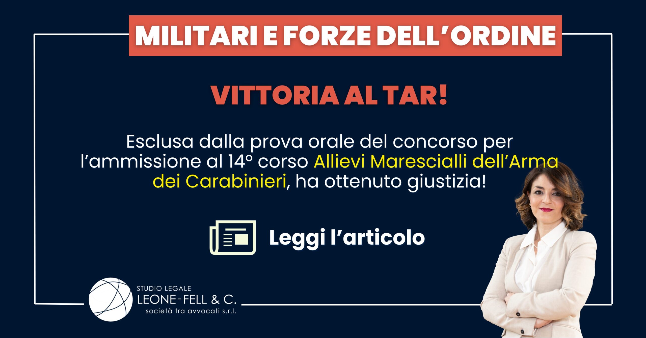 Esclusione concorso Allievi Marescialli