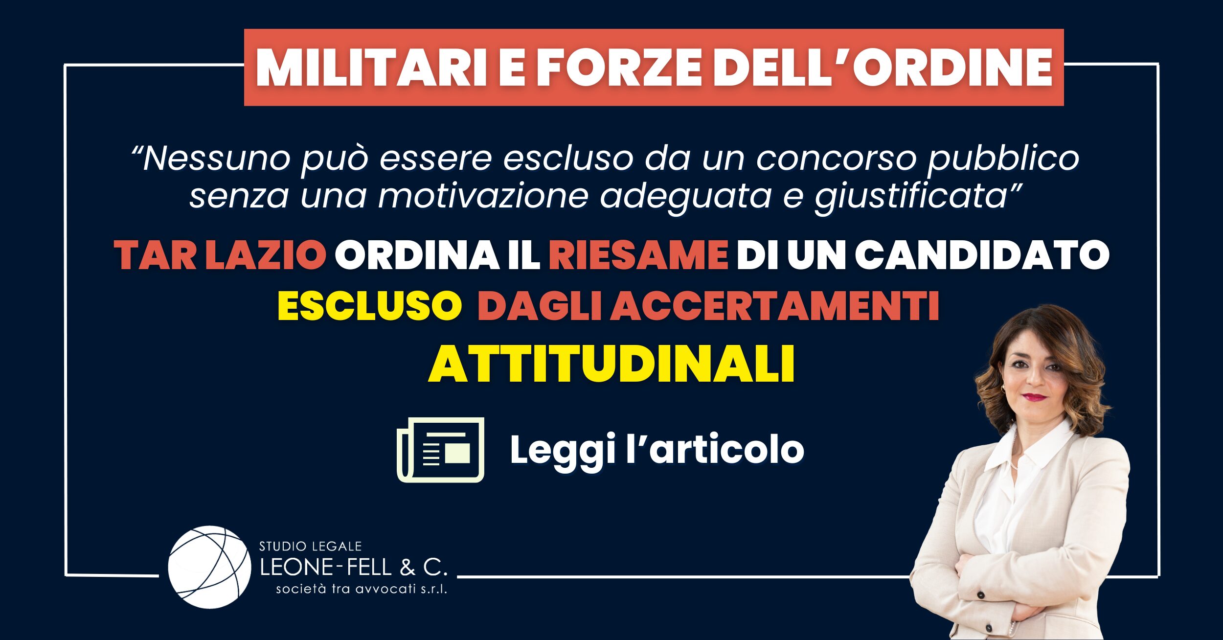 riesame accertamenti attitudinali
