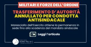 trasferimento d'autorità