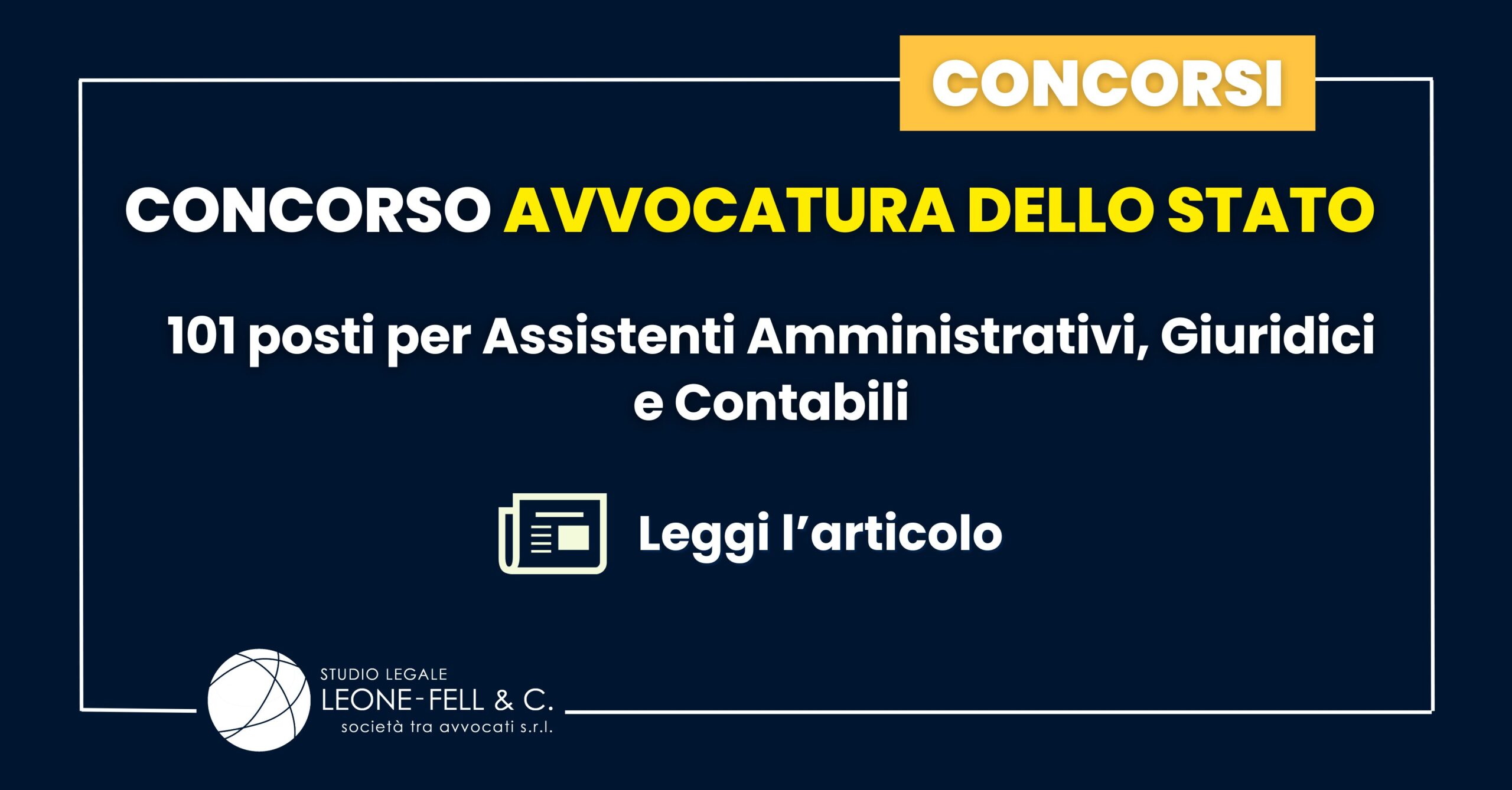Concorso avvocatura dello stato