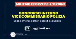 Concorso Interno Vice Commissario