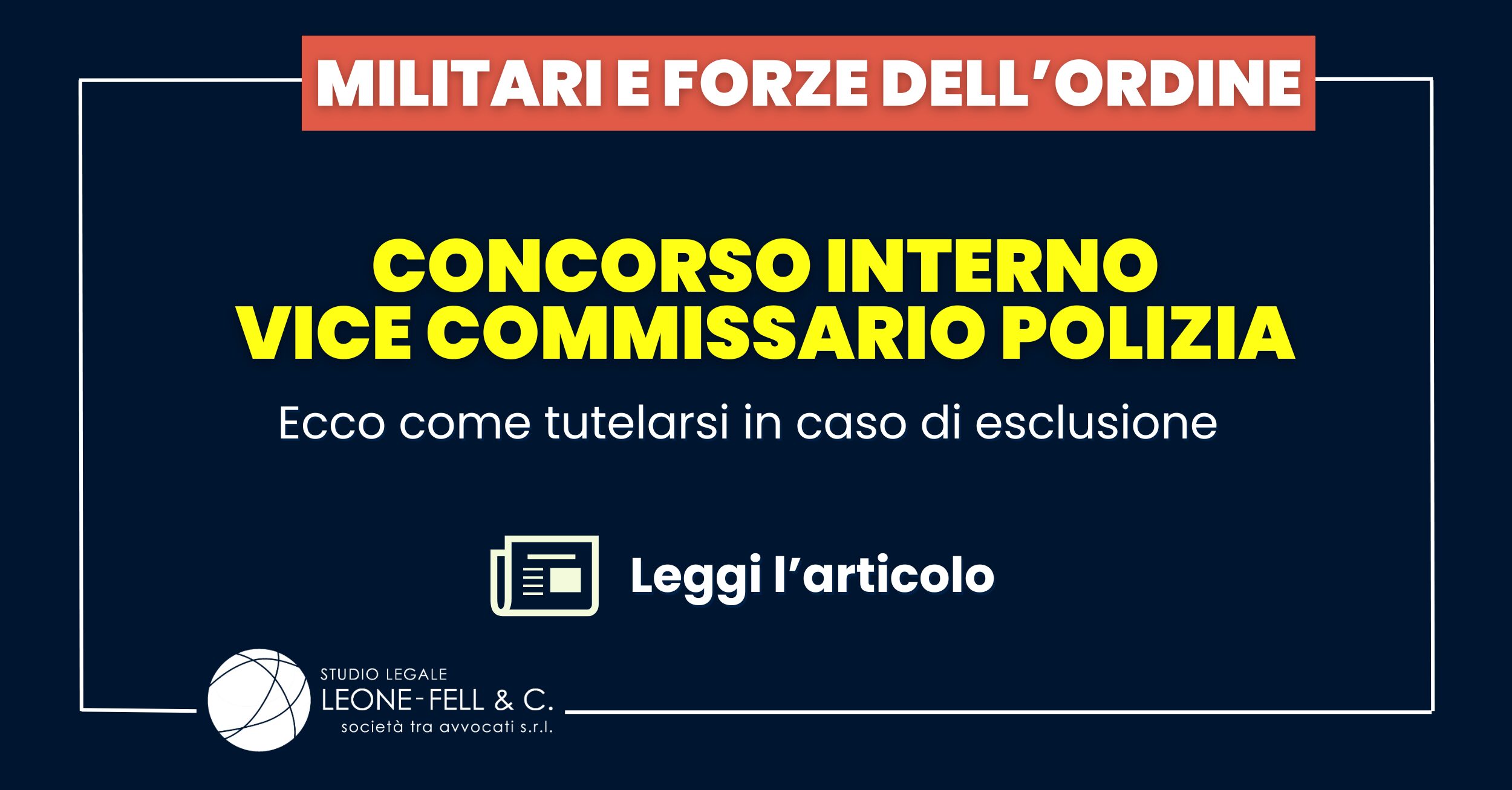 Concorso Interno Vice Commissario