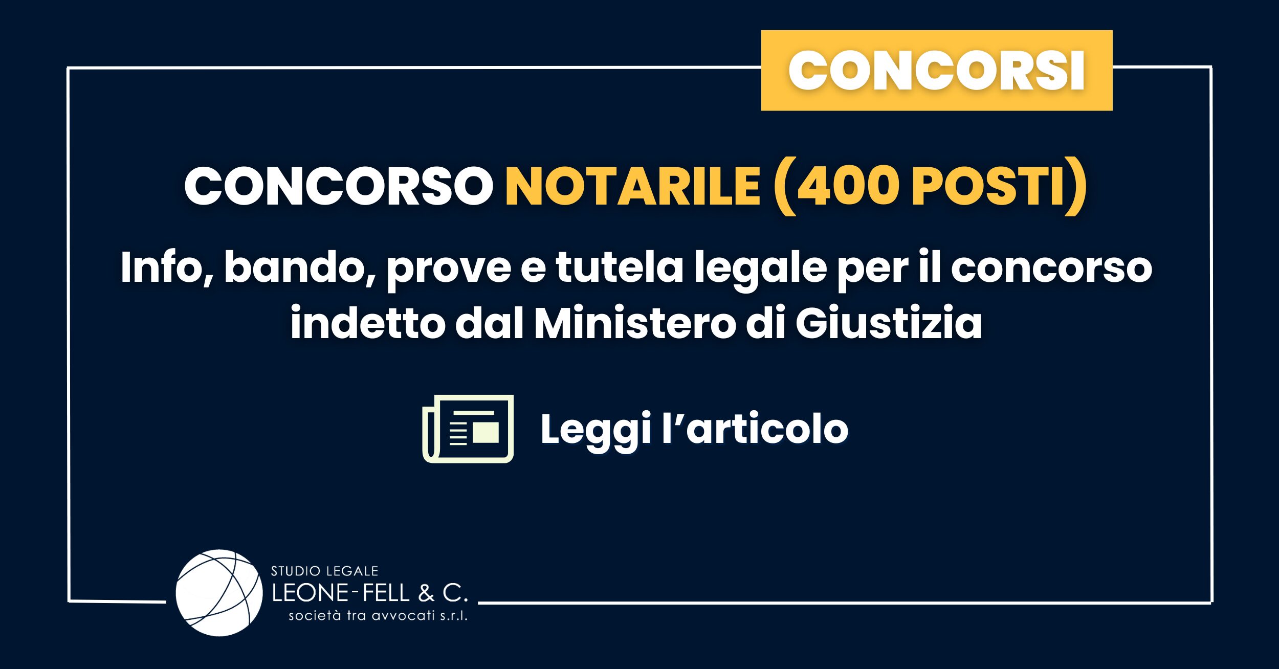 Concorso 400 posti notaio