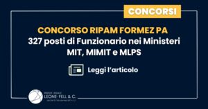 Concorso RIPAM Formez PA