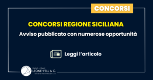 Concorsi Regione Siciliana